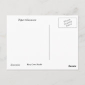 Carte Postale topazglassware (Dos)