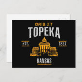 Carte Postale Topeka (Devant / Derrière)