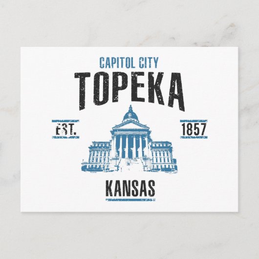 Carte Postale Topeka (Devant)