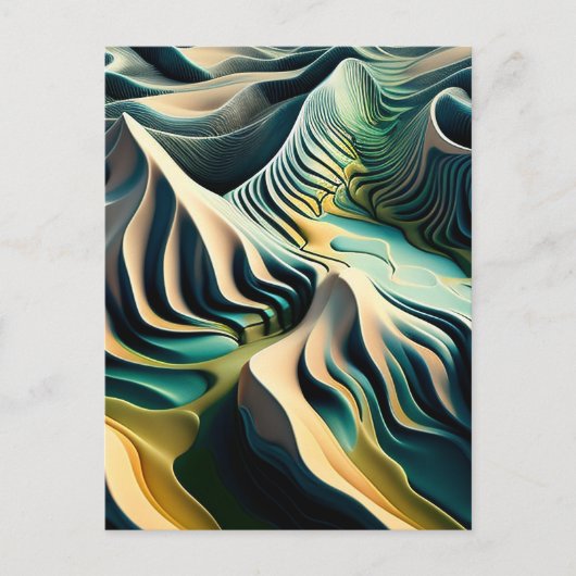 Carte Postale Topographic currents (Devant)