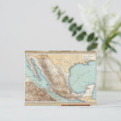 Carte Postale Topographie du Mexique (Debout devant)