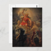 Carte Postale Tor combat les géants (Devant / Derrière)