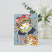 Carte postale Tora Oiran (Debout devant)