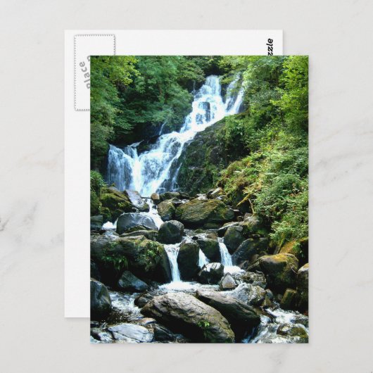 Carte Postale Torc Falls Killarney Irlande (Devant / Derrière)