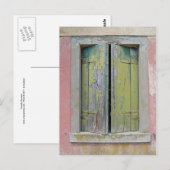 Carte Postale Torcello Shutters (Devant / Derrière)