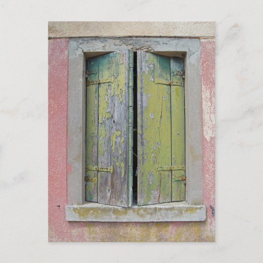 Carte Postale Torcello Shutters (Devant)