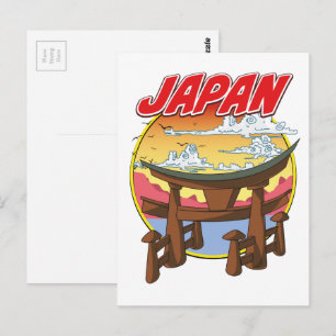 Carte Postale Tori Japon