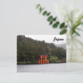 Carte Postale torii japon (Debout devant)