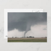 Carte Postale Tornade (Devant / Derrière)