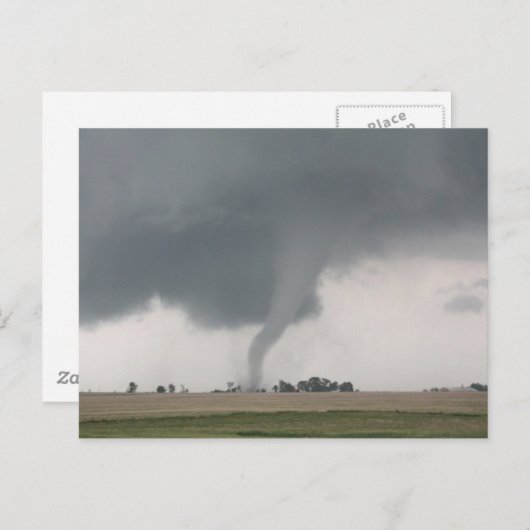 Carte Postale Tornade (Devant / Derrière)