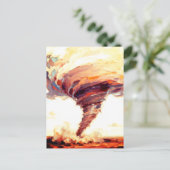 Carte Postale Tornade Art Tempête (Debout devant)