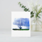 Carte Postale Tornade bleue (Debout devant)