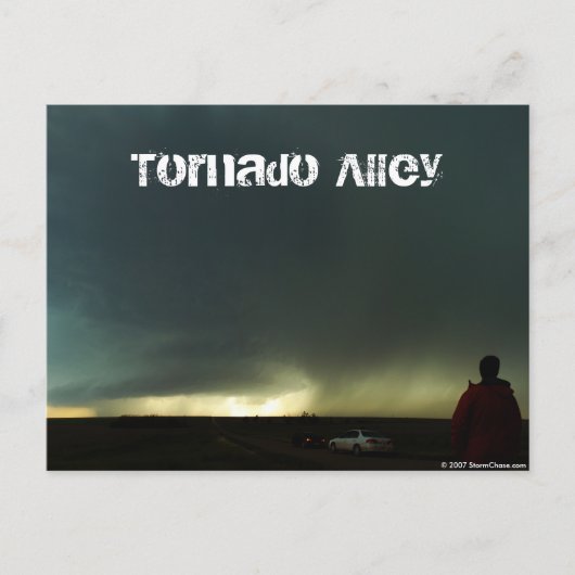 Carte postale Tornado Alley (Devant)