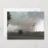 Carte postale Tornado dans l'Arkansas (Devant / Derrière)