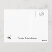 Carte Postale toronto (Dos)