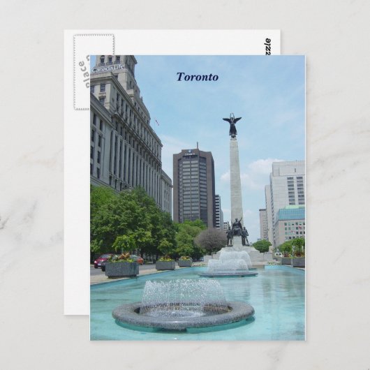 Carte Postale Toronto (Devant / Derrière)