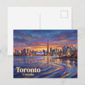 Carte Postale Toronto Canada (Devant / Derrière)