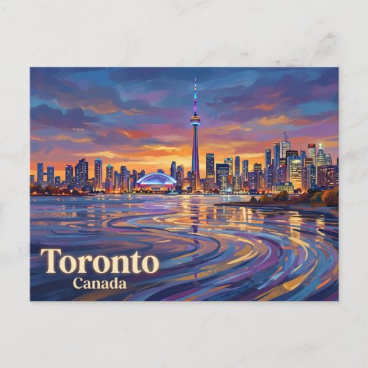 Carte Postale Toronto Canada (Devant)