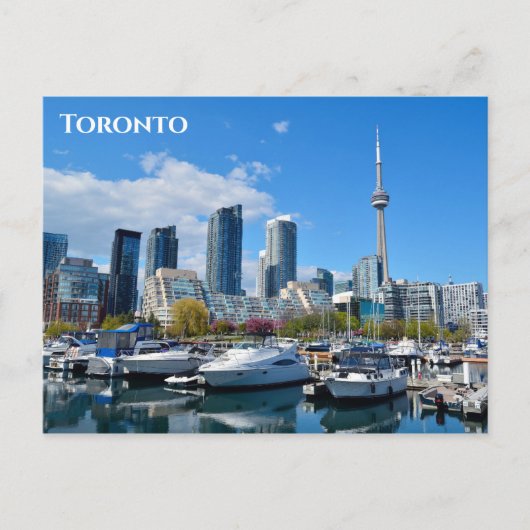 Carte Postale Toronto Canada City Skyline (Devant)