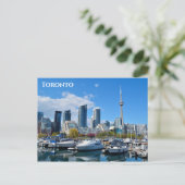Carte Postale Toronto Canada City Skyline (Debout devant)