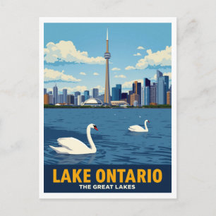 Carte Postale Toronto Canada Horizon Lac Ontario