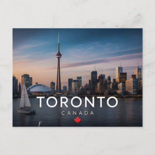 Carte Postale Toronto Canada Patrimoine canadien Vie urbaine 🌊