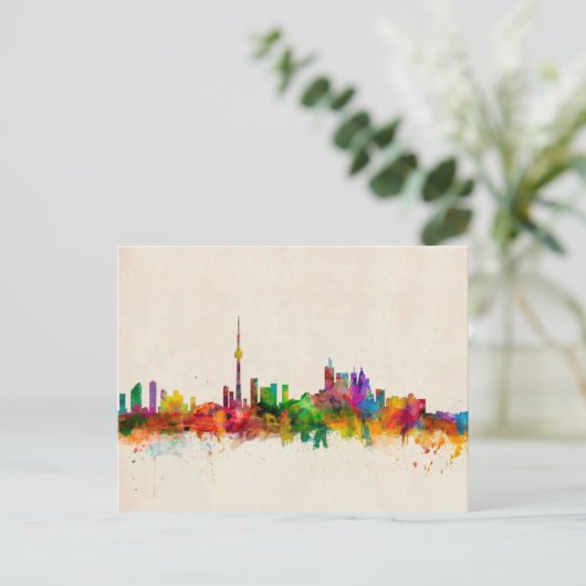 Carte Postale Toronto Canada Skyline (Debout devant)