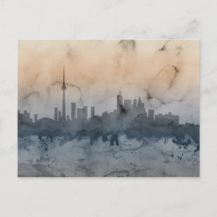 Carte Postale Toronto Canada Skyline