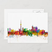 Carte Postale Toronto Canada Skyline (Devant / Derrière)