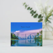 Carte Postale Toronto, Canada Skyline View (Debout devant)