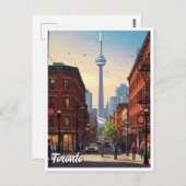 Carte Postale Toronto Canada Travel (Devant / Derrière)