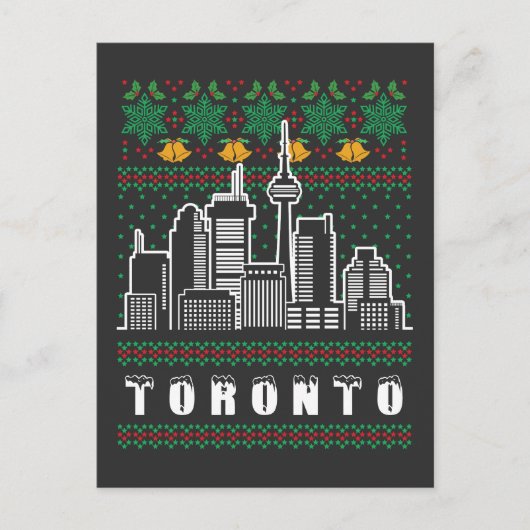 Carte Postale Toronto Canada Vigilant Noël (Devant)