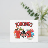 Carte Postale Toronto Canada vintage (Debout devant)