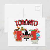 Carte Postale Toronto Canada vintage (Devant / Derrière)