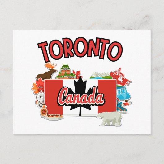 Carte Postale Toronto Canada vintage (Devant)