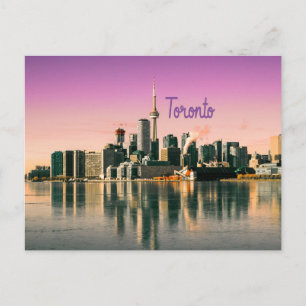 Carte Postale Toronto Capitale de l'Ontario Canada City Skyline