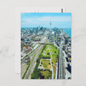 Carte Postale Toronto Downtown Bird's Eye View (Devant / Derrière)
