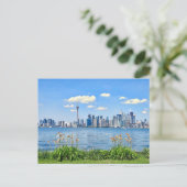 Carte Postale Toronto Downtown Water View Ontario River Island (Debout devant)