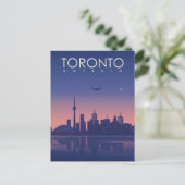 Carte Postale Toronto en style Vintage (Debout devant)