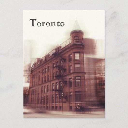 Carte Postale Toronto Flat Iron gooderham et Worth building (Devant)