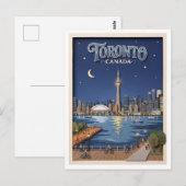 Carte Postale Toronto Harbourfront Canada (Devant / Derrière)