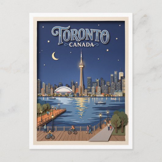 Carte Postale Toronto Harbourfront Canada (Devant)