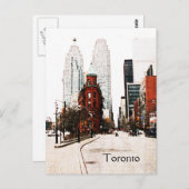 Carte Postale Toronto, Immeuble Flat Iron (Devant / Derrière)