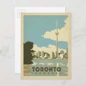 Carte Postale Toronto, Ontario (Devant / Derrière)