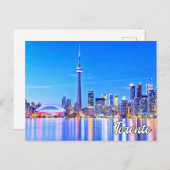 Carte Postale Toronto, Ontario, Canada (Devant / Derrière)