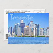 Carte Postale Toronto, Ontario, Canada (Devant / Derrière)