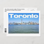 Carte Postale Toronto, Ontario, Canada (Devant / Derrière)