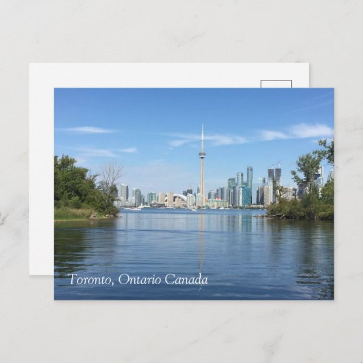 Carte Postale Toronto postcard (Devant / Derrière)
