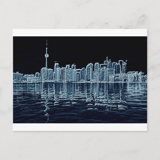 Carte Postale Toronto Skyline (Devant)