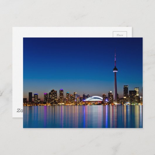 Carte Postale Toronto Skyline (Devant / Derrière)